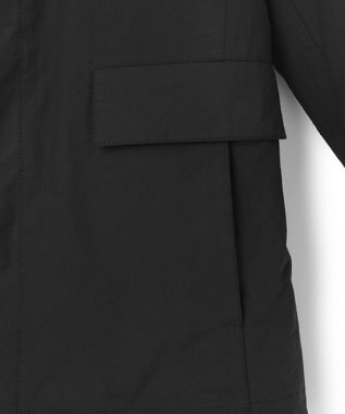 JOSEPH HOMME 【WEB限定】パウダーピーチクロス ナイロンコート ブラック系