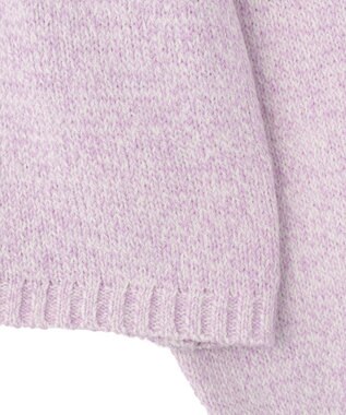 earth music&ecology サイドリボンカシュクールニット Lilac