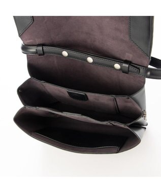 UNBILLION カカトゥ kakatoo / ソフトフラップ2wayハンドバッグ ブラック