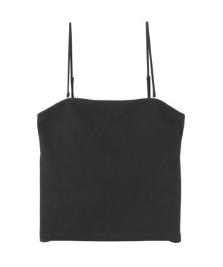 AMERICAN HOLIC 【カップ付き】バンドゥキャミソール Black