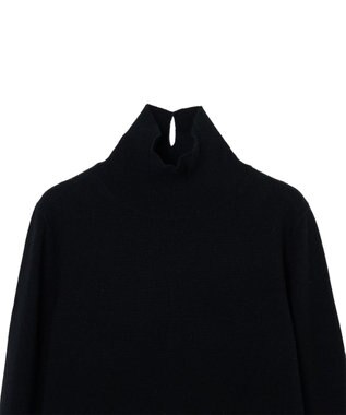 JOSEPH 【WEB&OUTLET限定・洗える】ライトウールカシミヤ　ハイネックニット Black