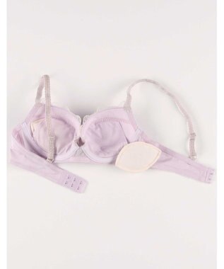 AMPHI ブラジャー ショーツセット 自然なまる胸メイク 【ブラ＆ショーツセット】 上下セット ブラ BCC231 アンフィ／ワコール パープル