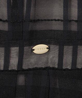 TOCCA 【星風まどかさん着用】FLOATING CHECK ドレス ブラック系5