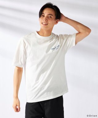 OP／FILA 【Ocean Pacific×ORION】UPF50+ペアテックスTシャツ ホワイト