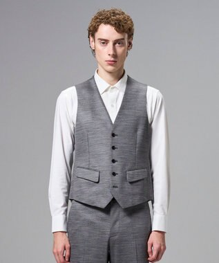 JOSEPH HOMME スプリングウールジャージー   ジレ ライトグレー系