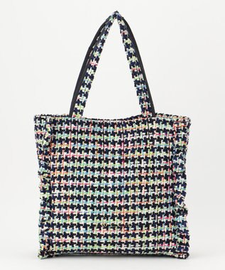 TOCCA 【再入荷！ヨンアさんコラボ】WAVES TOTE BAG トートバッグ マルチツイード系
