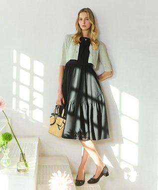 TOCCA 【鈴木ゆうかさん着用】STRAWBERRY SCREAM ドレス ブラック系