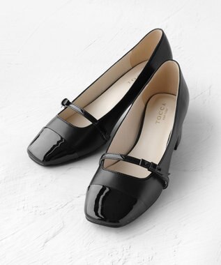 TOCCA RIBBON CROSSING PUMPS メリージェーン パンプス