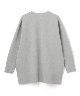 UNFILO スポンジニット カーディガン グレー