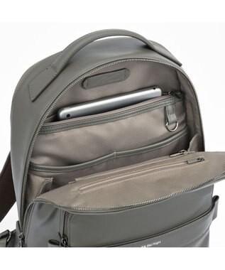 ACE BAGS & LUGGAGE W&.Day/Night ティルカ ラウンドリュック A4サイズ 14.0インチPC収納 19182 ダブルアンドデイナイト チャコールグレー