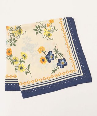 組曲 フラワーパネル スカーフ