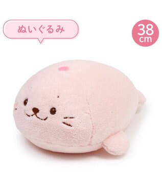 Mother garden しろたん ぬいぐるみ 《桜 ふんわり》 38cm 桜ふんわりぬいぐるみ