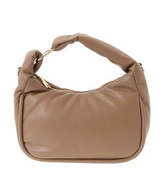 Green Parks ・ｃａｃｈｅ　ｃａｃｈｅ　メタルアクセントミニショルダー Beige