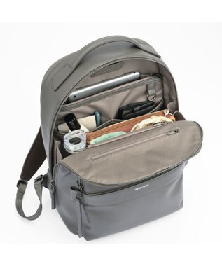 ACE BAGS & LUGGAGE W&.Day/Night ティルカ ラウンドリュック A4サイズ 14.0インチPC収納 19182 ダブルアンドデイナイト チャコールグレー