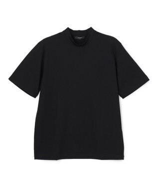 JOSEPH HOMME 新色追加【機能素材】ハイゲージベアスムース　モックネックＴシャツ ブラック系