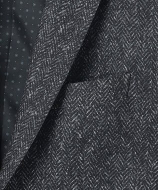 JOSEPH ABBOUD 【キングサイズ・ストレッチ】フランネルジャージ ジャケット グレー系7