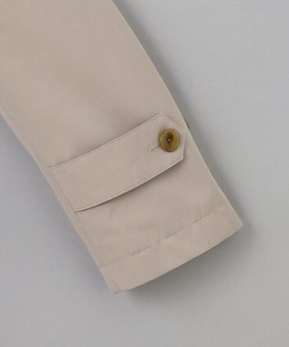 GOTAIRIKU ダウンライナー装着可【半裏仕様】コットンポリエステル ステンカラースプリングコート(25年春夏モデル) ベージュ系