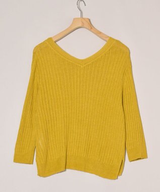 ONWARD Reuse Park 【23区】ニット春夏 イエロー