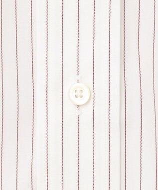 J.PRESS MEN 【KING SIZE】【PREMIUM PLEATS / 形態安定】ペンシルストライプ シャツ / B.D. ワイン系1