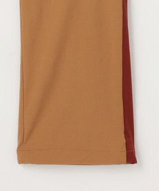 PW CIRCULUS 【MEN】サイドラインストレートワイドパンツ ゴルフ ベージュ系