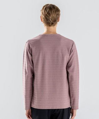 JOSEPH HOMME 【新色追加】メランジリップル　クルーネックカットソー ピンク系