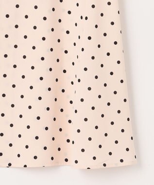組曲 【WEB限定】ドットプリントデシン ボウタイ付きブラウス エクリュ×ブラック系5
