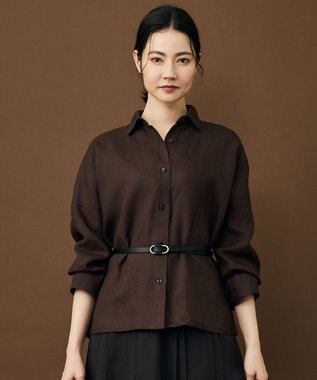 自由区 S トルコリネン シャツ