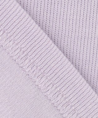 ANY KIDS スナップボタン リボン カーディガン ラベンダー