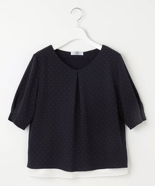 J.PRESS LADIES 【WEB限定】レイヤード カットソー ネイビー系5