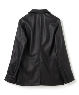 JOSEPH HOMME ライトゴートシュリンクレザー　ジャケット ブラック系