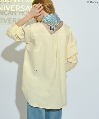 AMERICAN HOLIC 【Mickey&Friends】ボタンダウンシャツ Yellow