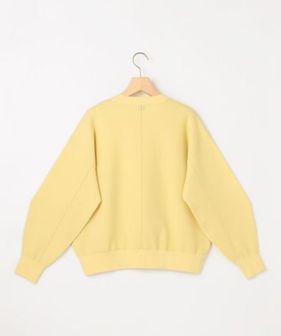 組曲 L 【先行予約】オーガンスウェット ニット スプレーイエロー系