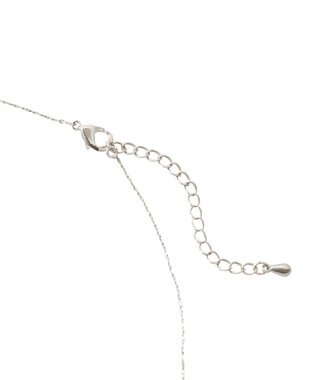 earth music&ecology プチビジューネックレス Silver