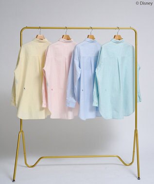 AMERICAN HOLIC 【Mickey&Friends】ボタンダウンシャツ Blue