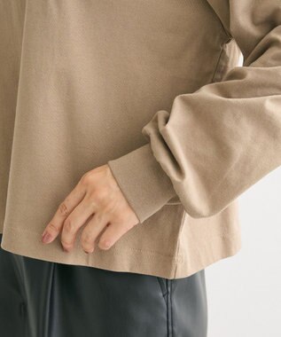 Green Parks ＳＥＴ２点　チュールベスト＋ロンＴＥＥ Gray Beige