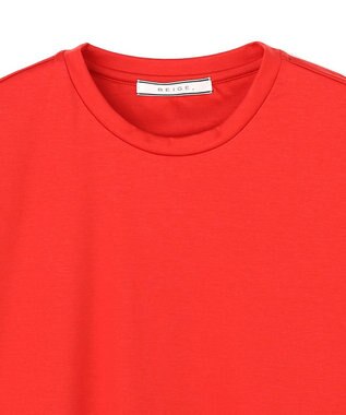 BEIGE， BORNA / コットンスムースTシャツ Red