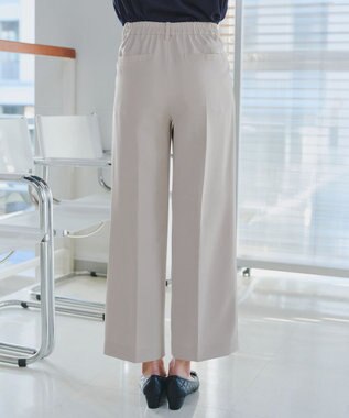 Tiaclasse 【ダブルクロス】ワイドパンツ グレージュ