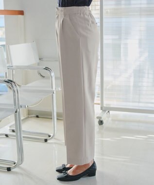 Tiaclasse 【ダブルクロス】ワイドパンツ グレージュ