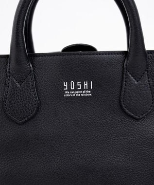 YUSHI EPICE-2WAY BAKETSU SHOULDER ハンドバッグ ショルダーバッグ 2WAY ブラック