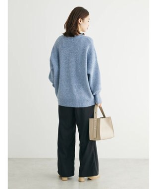 Green Parks ・Ｐｅｔｉｔ　Ｆｌｅｕｒ　ラメ＆スパンコールニット Blue