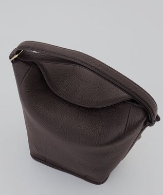 GOTAIRIKU 【ETIAM】シュリンク ハンド＆バングルバッグ《Follow》 ダークブラウン系