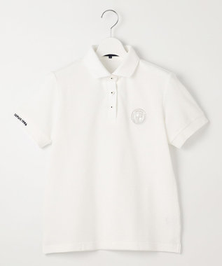 23区GOLF 【WOMEN】【吸水速乾・UVケア】カノコ 半袖ポロシャツ