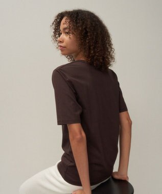 ATON SUVIN 60/2 | パーフェクトフィットTシャツ BURGUNDY