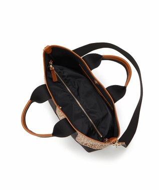 TOPKAPI 【Breath TOPKAPI】SCOTCH GRAIN スコッチグレイン 2wayトート バッグ M レオパード ベージュ