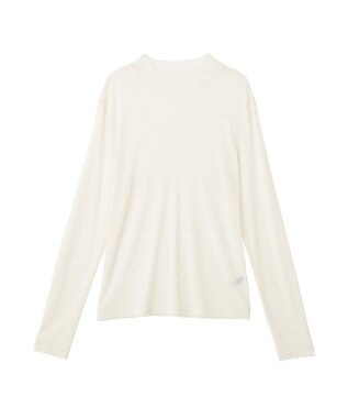 YECCA VECCA ハイネックシアートップス Off White