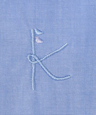 組曲 KIDS 【110-140㎝】シャンブレー ワンピース サックスブルー系