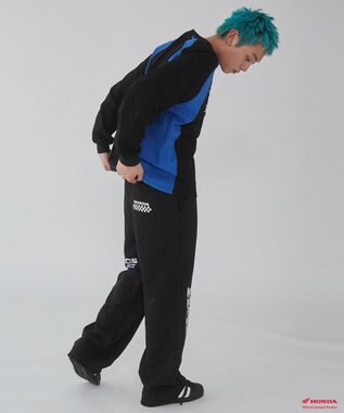 WEGO 別注Hondaグラフィックスウェットパンツ ブラック
