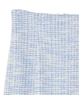 earth music&ecology カットソーツイードマーメイドスカート Blue