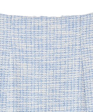 earth music&ecology カットソーツイードマーメイドスカート Blue