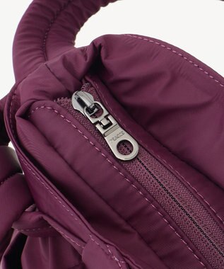 Y'SACCS 【ナイロンタフタ】トラベルショルダーリュック mini パープル